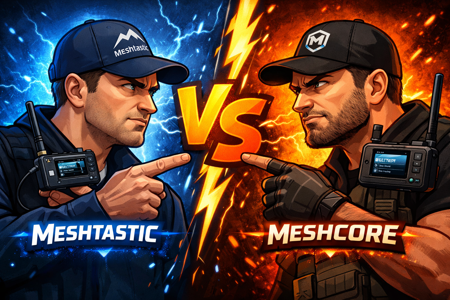 🔥 MeshCore vs Meshtastic: wojna, która nie ma sensu (ale ma konsekwencje)